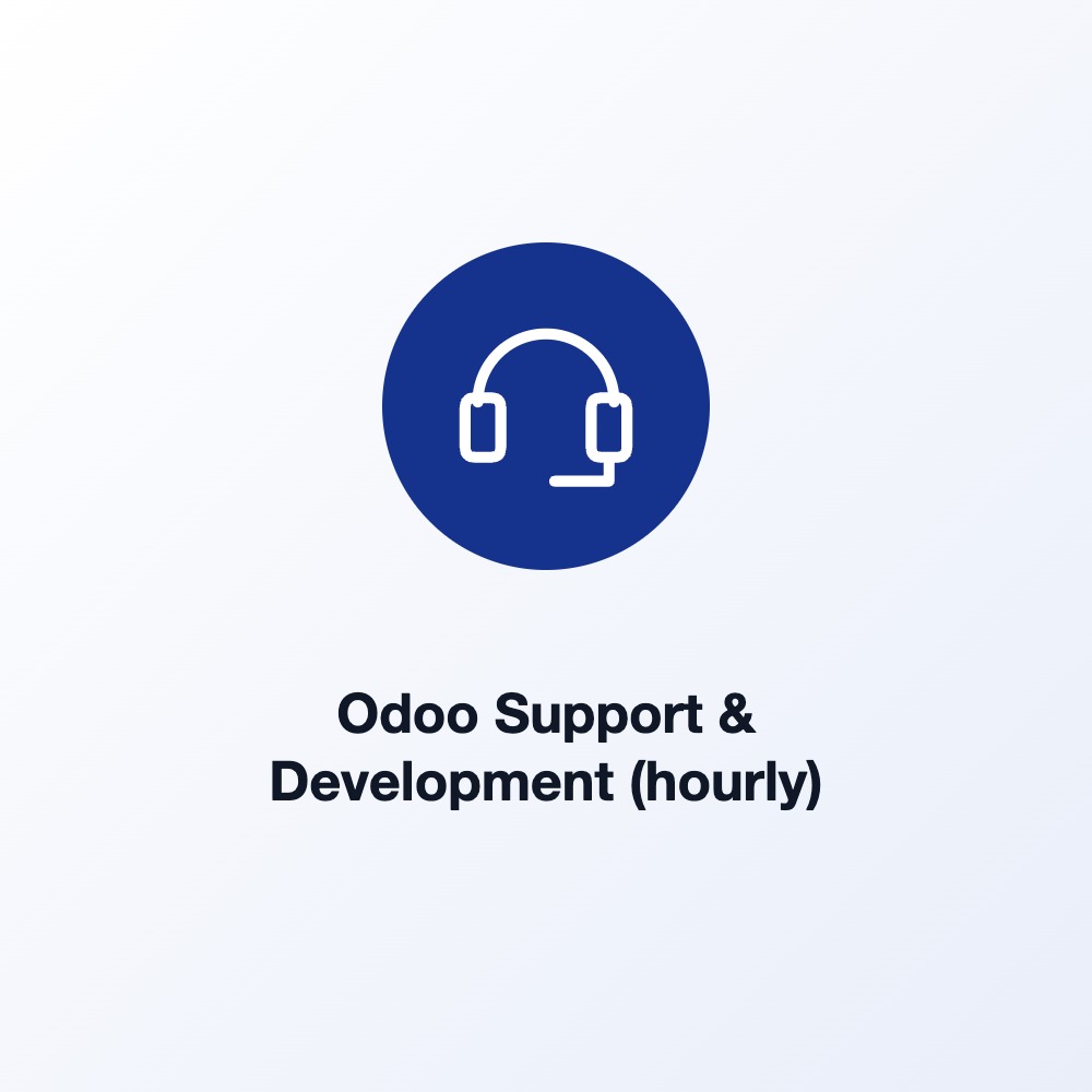 Odoo pagalba ir programavimas (valandinis)