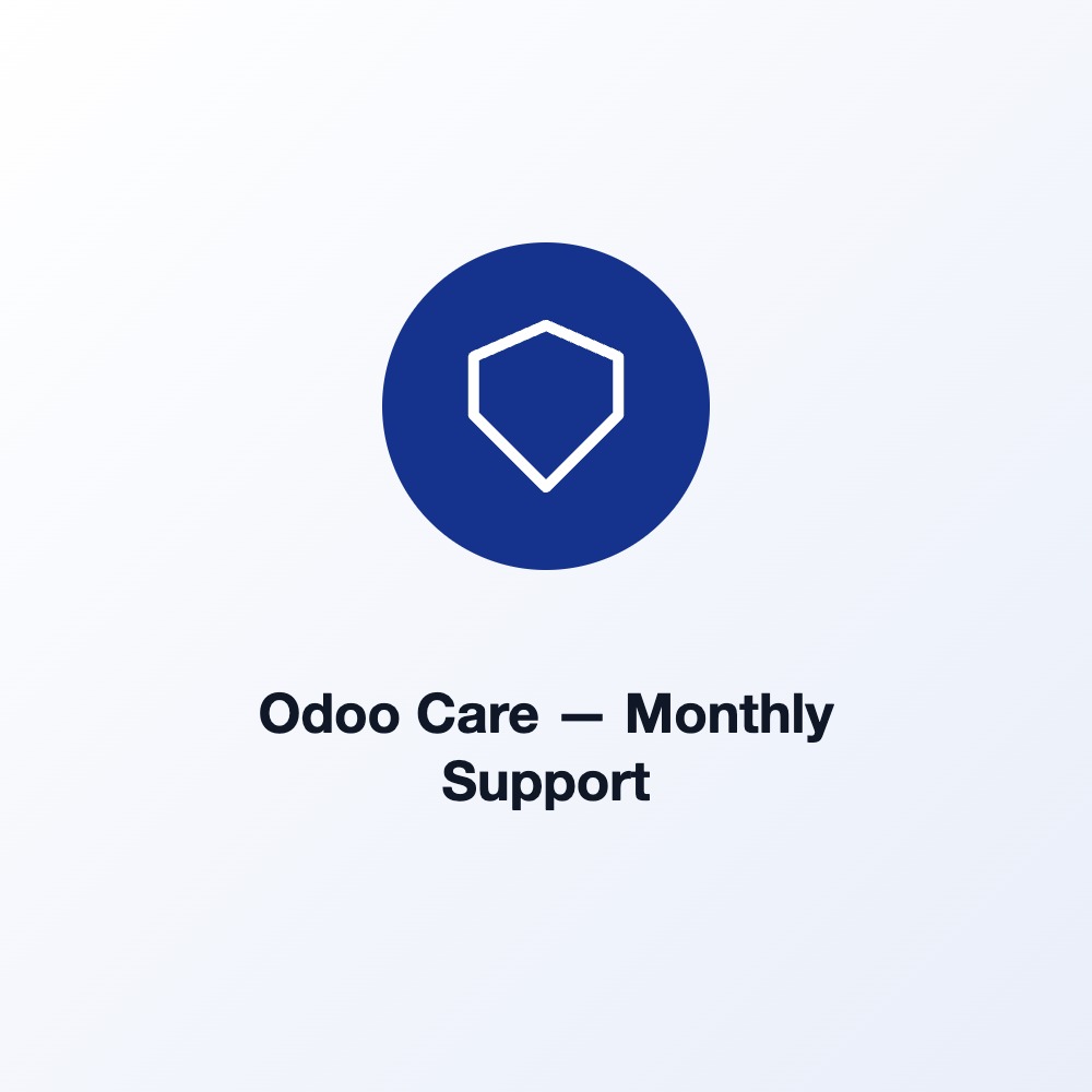 Odoo Care — mėnesinė priežiūra