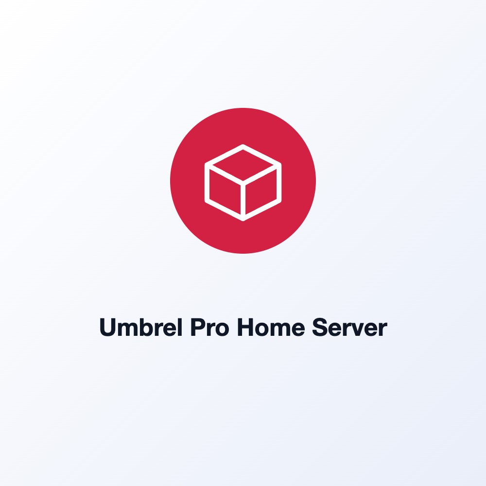 Umbrel Pro — namų serveris